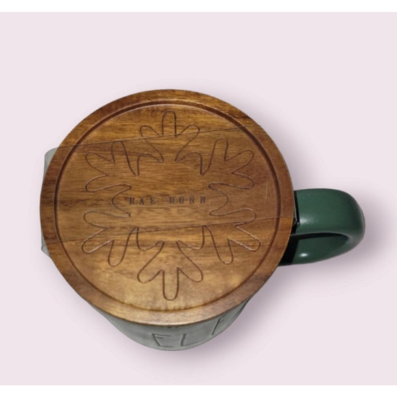 Rae Dunn Green Elf Mug with Lid NEW - Picture 3 of 9